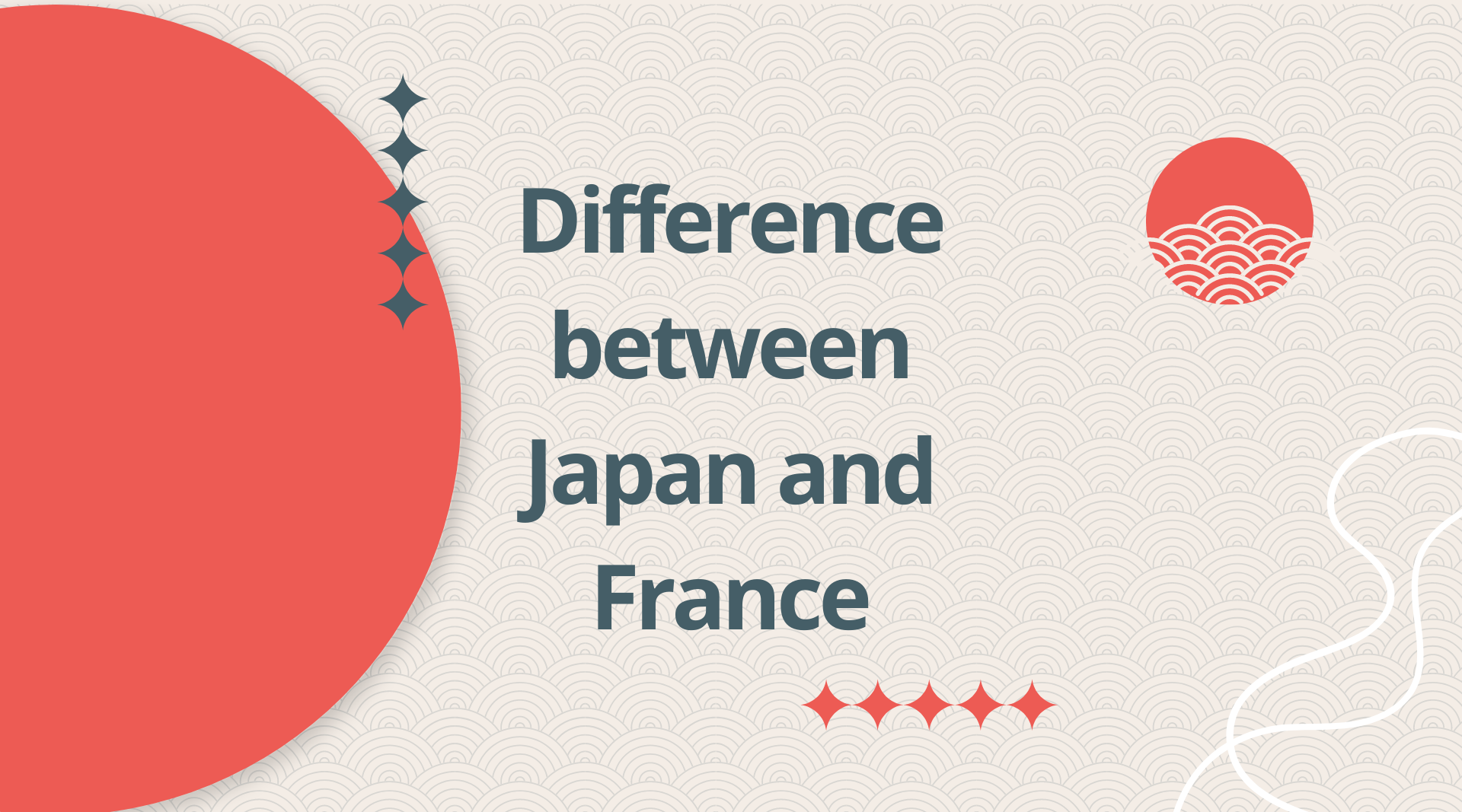Difference between Japan and France