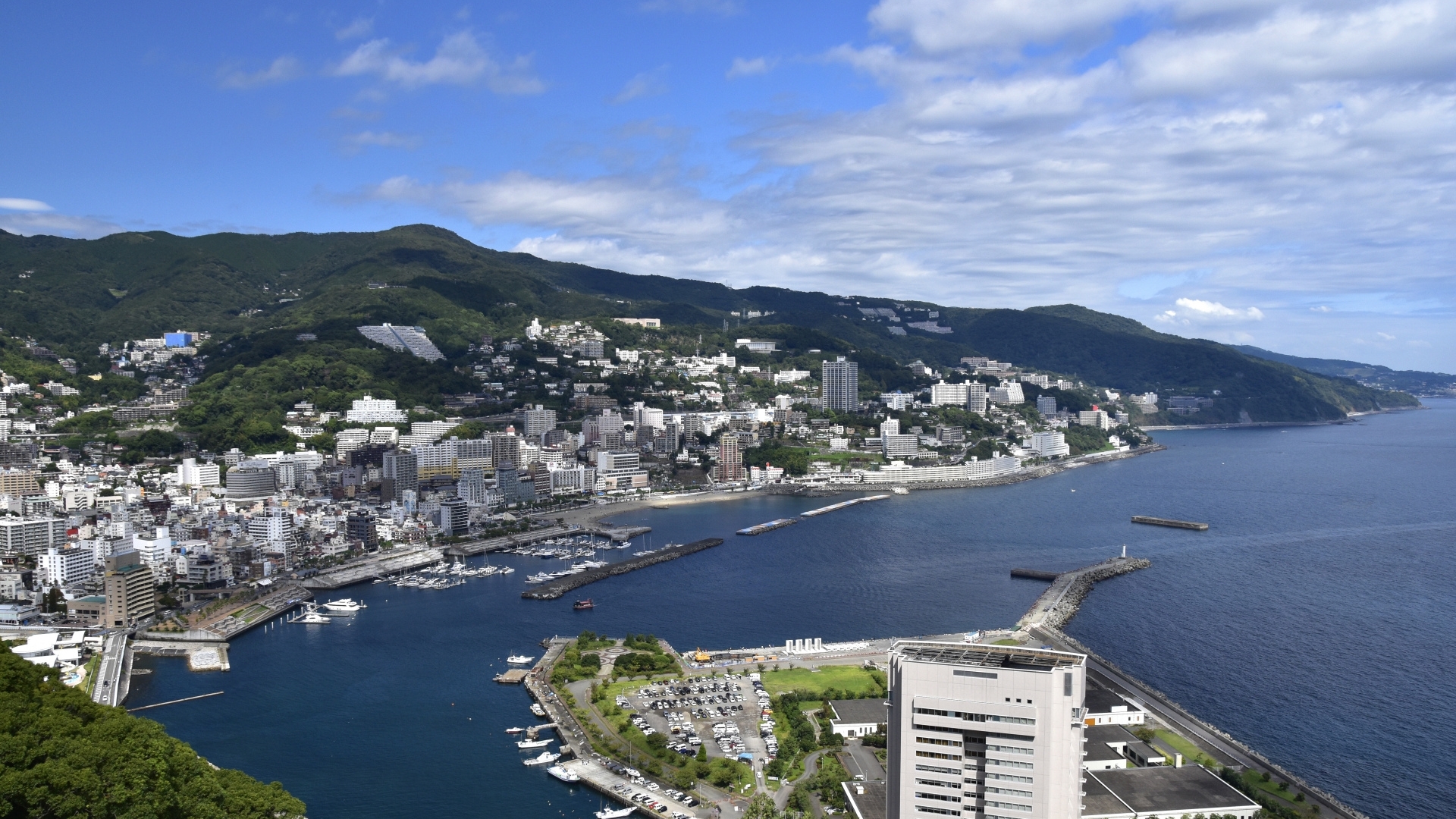 Atami view from Atami castle