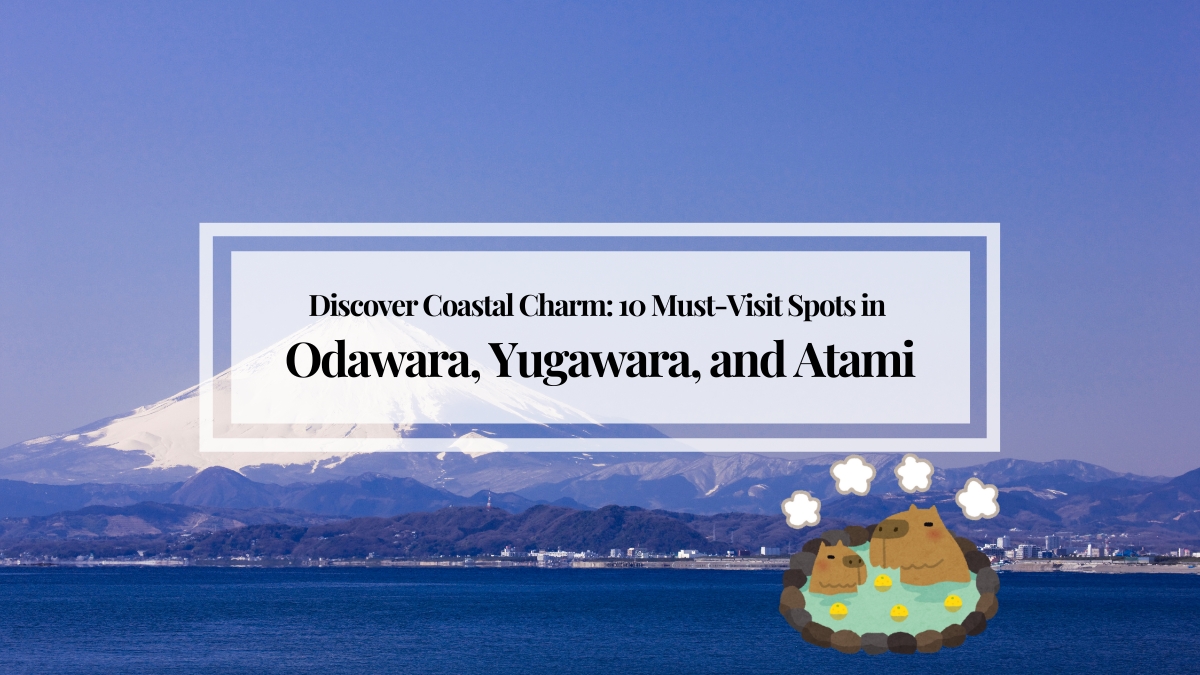 Discover Coastal Charm: 10 Must-Visit Spots in Odawara, Yugawara, and Atami