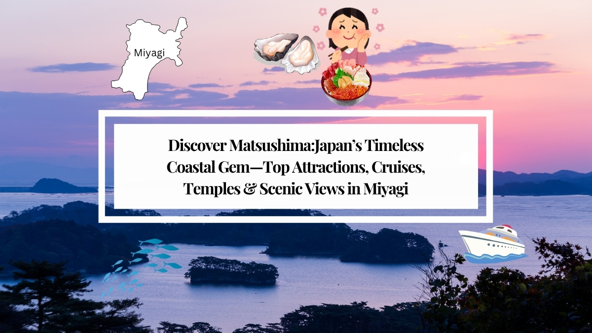Discover Matsushima: Japan’s Timeless Coastal Gem—Top Attractions, Cruises, Temples & Scenic Views in Miyagi