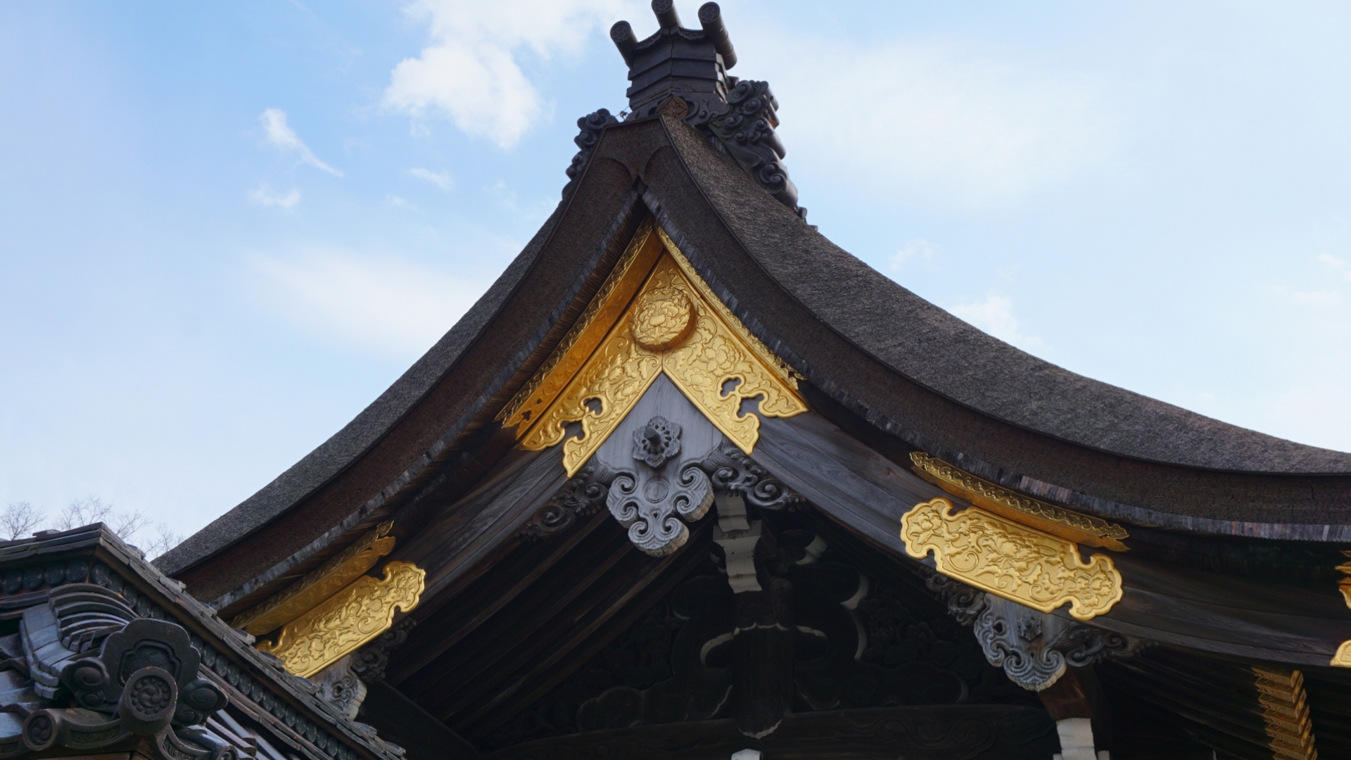 Gable of Shōkōji Temple