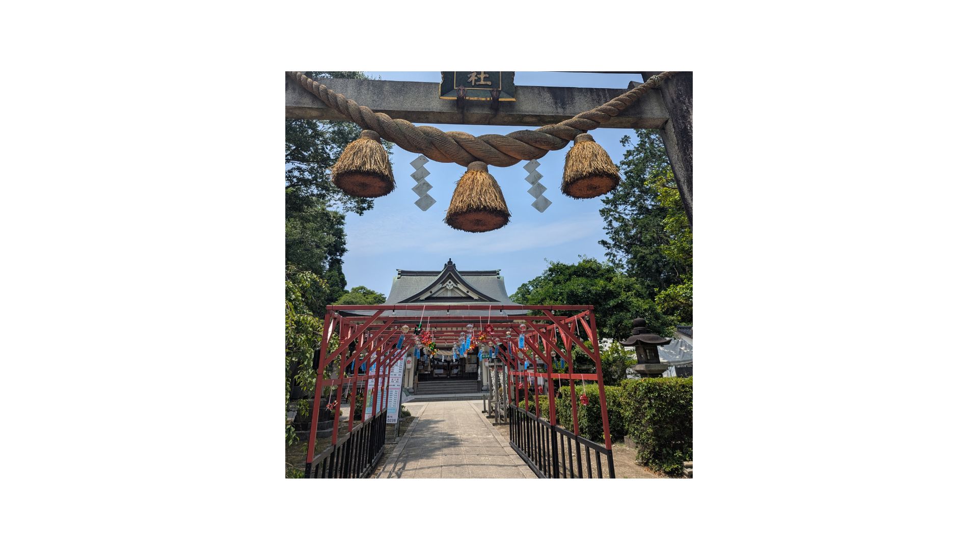 Within the Grounds of Fushiki Shrine