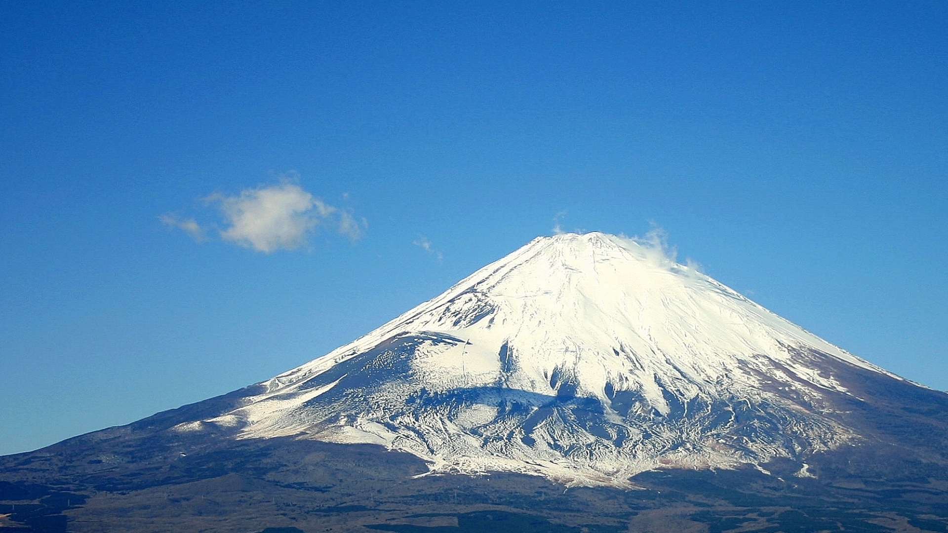 A view of Mt.Fuji from Gotemba